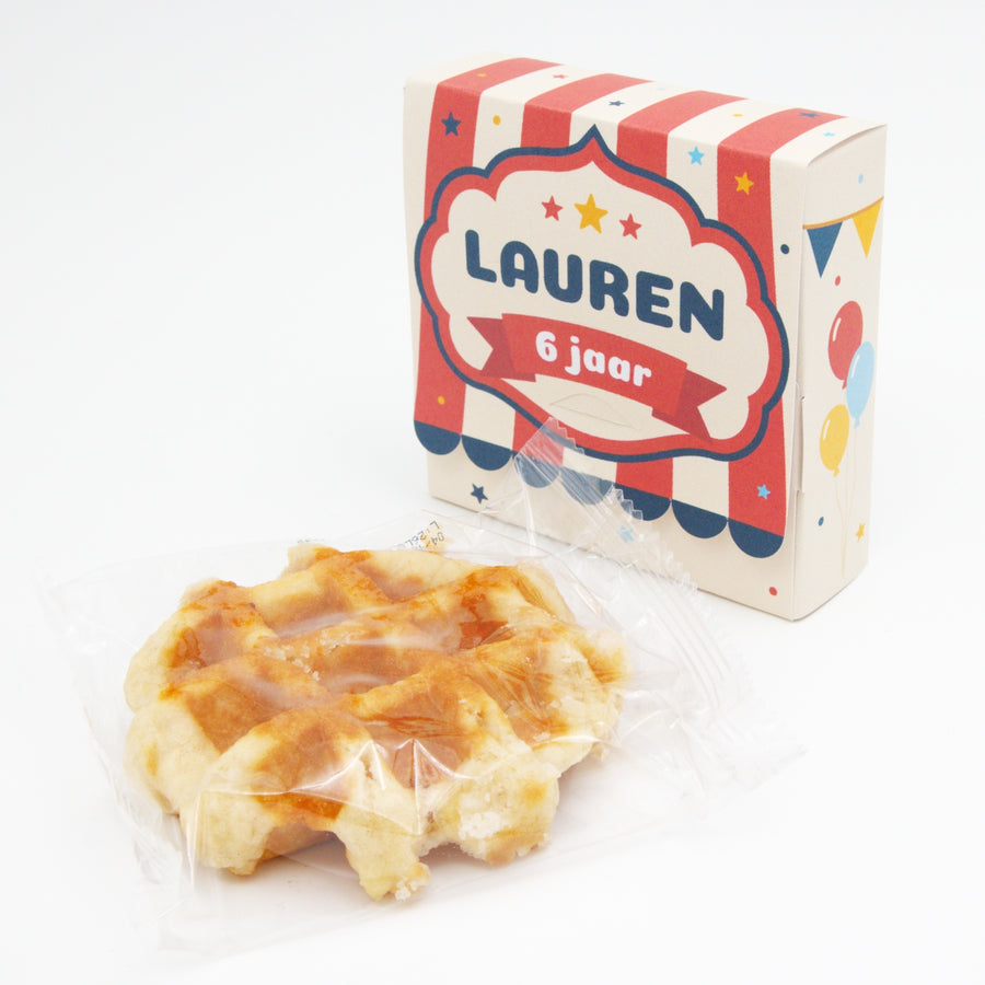 Circus wafeldoosje